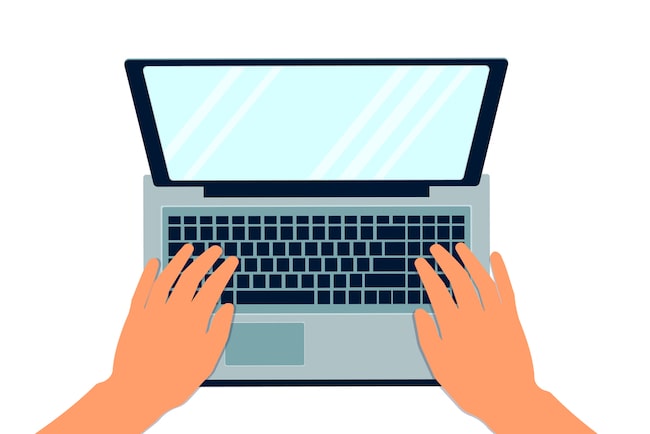 Adults with ADHD may find typing a helpful activity Adults with ADHD may find typing a helpful activity