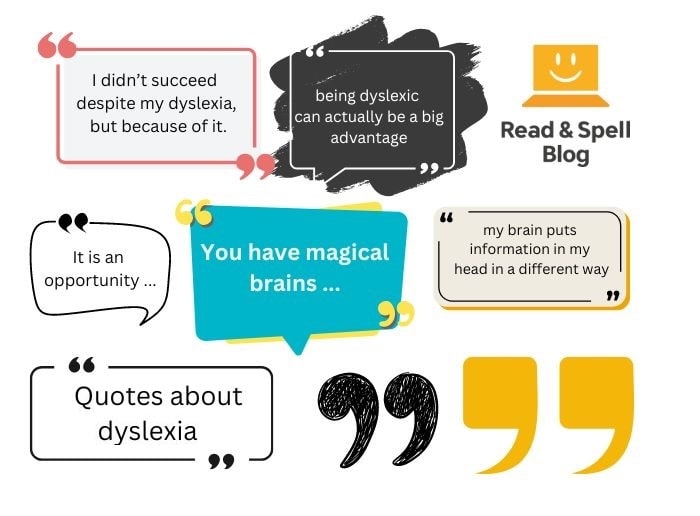 9 Quotes about dyslexia