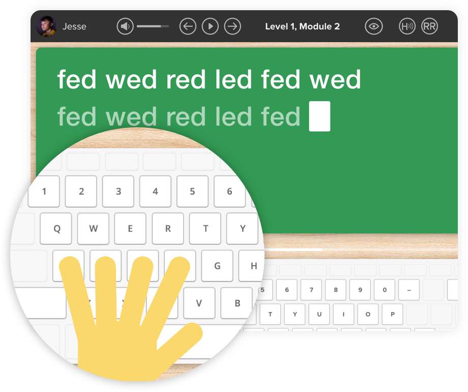 Touch-type Read and Spell (TTRS) | readandspell.com